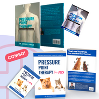 Complete Pressure Point Therapy Book Combo Package for HUMANS & PETS!