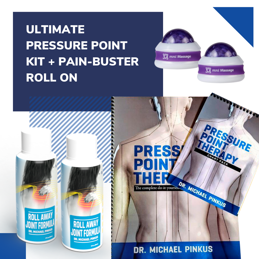 Ultimate Pressure Point Kit + Pain-Buster Roll On  ** Best Value with Free Shipping **