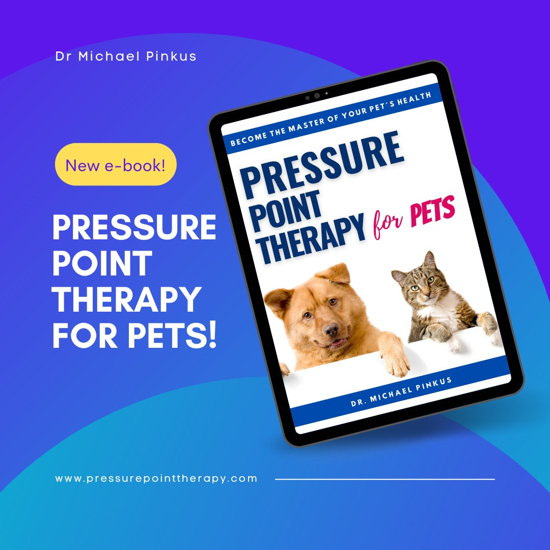 Pressure Point Therapy for PETS--Instant E-book Download!  ***JUST RELEASED***