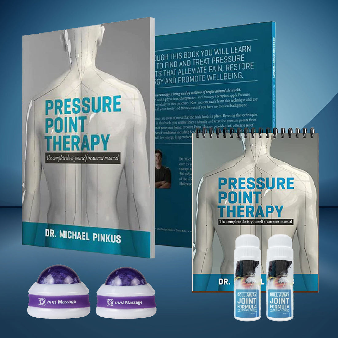 Ultimate Pressure Point Kit + Pain-Buster Roll On  ** Best Value with Free Shipping **