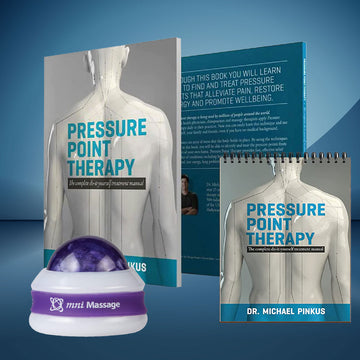 Pressure Point Complete Kit--Book, Chart Pack and Roller--FREE SHIPPING to US!